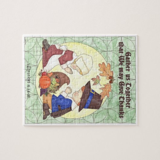 Samen met ons Pilgrim Legpuzzel (Horizontaal)