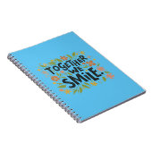 samen met smile Spiral Photo Notitieboek (Rechterzijde)