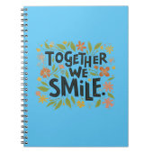 samen met smile Spiral Photo Notitieboek (Voorkant)