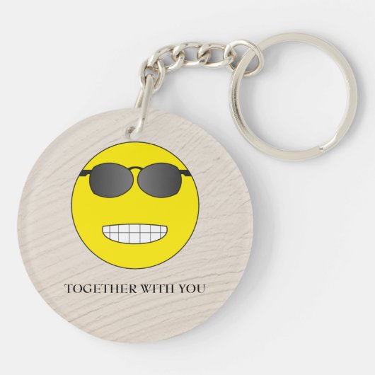 Samen met u sleutelhanger (Achterkant)