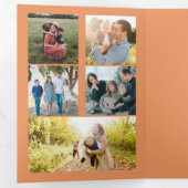 Samen multi fotojaar in de review drieluik wenskaart (Binnenzijde eerst)