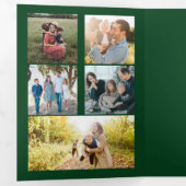 Samen multi fotojaar in de review drieluik wenskaart (Binnenzijde eerst)