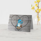 Samen of apart Je bent altijd in mijn hart Kaart (Gele Bloem)