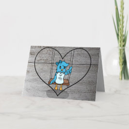 Samen of apart Je bent altijd in mijn hart Kaart