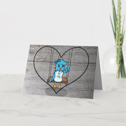 Samen of apart Je bent altijd in mijn hart Kaart (Voorkant)