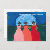 Samen op kerst feestdagenkaart (Voorkant / Achterkant)