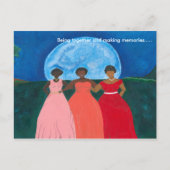 Samen op kerst feestdagenkaart (Voorkant)