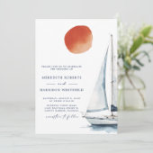 Samen op weg naar de toekomst bruiloft kaart (Staand voorkant)