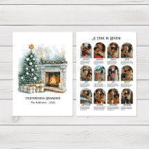 Samen opnieuw vormgegeven Aquarel Jaaroverzicht