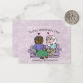 Samen oud worden notitiekaartje (Voorkant / Achterkant in situ)