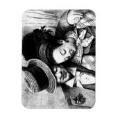 Samen oud worden Paar liefde Romance kunst Magneet (Verticaal)