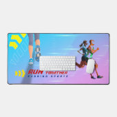 Samen rennen | Bureaumat (Keyboard & Muis)