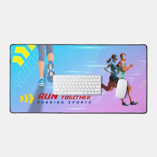 Samen rennen | Bureaumat (Keyboard & Muis)