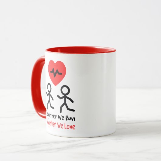 Samen rennen we, samen houden we van Valentijn Mok (Voorkant links)