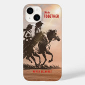 Samen rijden - Een heerlijk Western leven | Case-Mate iPhone Case (Achterkant)