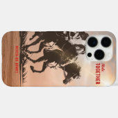 Samen rijden - Een heerlijk Western leven | Case-Mate iPhone Case (Achterkant (horizontaal))