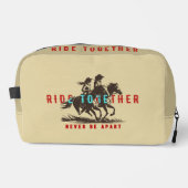 Samen rijden - Een heerlijk Western leven | Toilettasje (Voorkant)