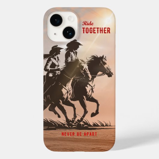 Samen rijden - Een prachtig Westerleven | Case-Mate iPhone Case (Achterkant)