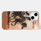 Samen rijden - Een prachtig Westerleven | Case-Mate iPhone Case (Achterkant (horizontaal))