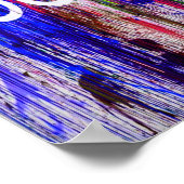 Samen samenwerken kleurrijke liefde poster (Hoek)