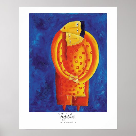 Samen schilderen poster (Voorkant)