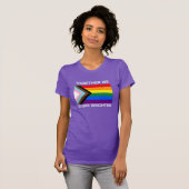 Samen schitteren we Helderdere LGBTQIA+ vlag T-shirt (Voorkant volledig)