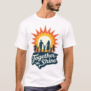 Samen schitteren we t-shirt