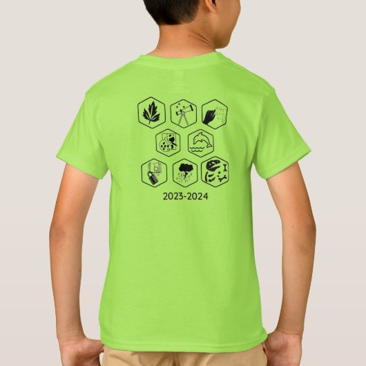 Samen Scouts 23/24 Kinder T-shirt (Achterkant)