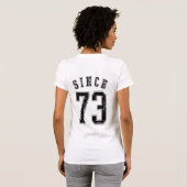 Samen sinds 1973 t-shirt (Achterkant volledig)