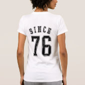 Samen sinds 1976 t-shirt (Achterkant)