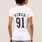 Samen sinds 1991 t-shirt (Achterkant)