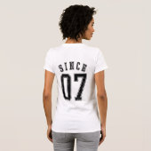 Samen sinds 2007 t-shirt (Achterkant volledig)
