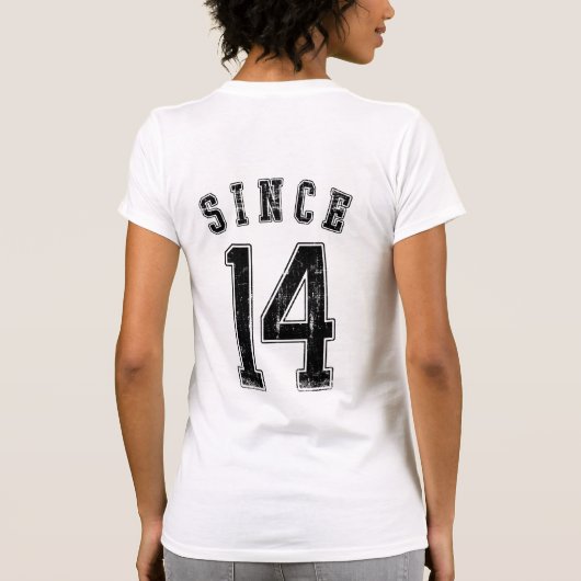 Samen sinds 2014 t-shirt (Achterkant)