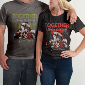 Samen Sinds Illegale Kopie Retro Stijl Aangepaste  T-shirt