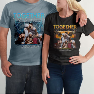 Samen Sinds Illegale Kopie Retro Stijl Aangepaste T-shirt