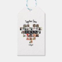 Samen sinds jaar 22 Hart Fotocollage Koppel