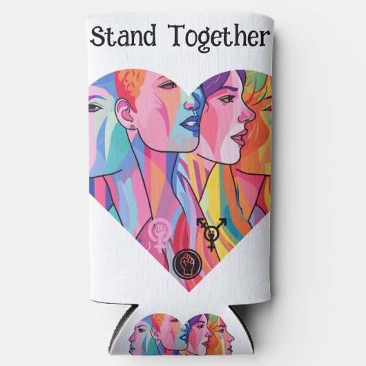 Samen staan seltzer blikjeskoeler (Voorkant)