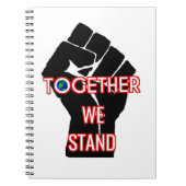 Samen staan we notitieboek (Voorkant)