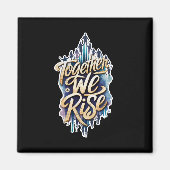 Samen staan we op. magneet (Voorkant)