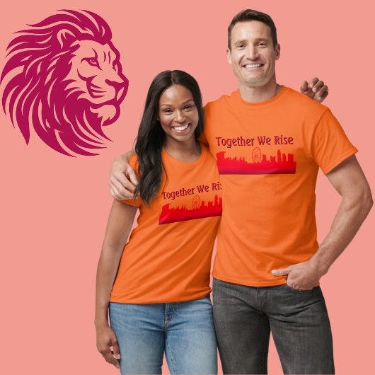 Samen staan we op Singapore National Day T-shirt