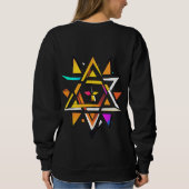 Samen staan we op - verenigd in vrijheid trui (Achterkant)