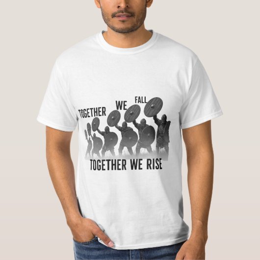 Samen staan we op - Viking Unity T-shirt (Voorkant)
