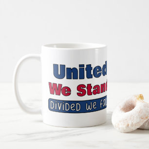 Samen staan we sterk koffiemok