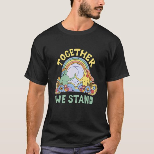 Samen staan we t-shirt (Voorkant)