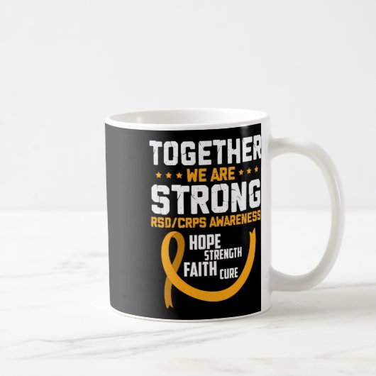 Samen Sterk Bewustzijn Rsdcrps Koffiemok (Rechts)