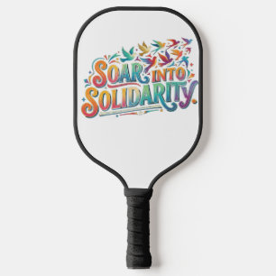 Samen Sterker – Adelaar Eenheid Inspiratie Pickleball Paddle