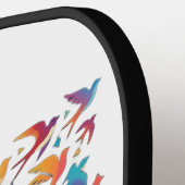 Samen Sterker – Adelaar Eenheid Inspiratie Pickleball Paddle (Links Detail)