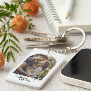 Samen Sterker Script Verlovingsfoto Maatwerk Sleutelhanger
