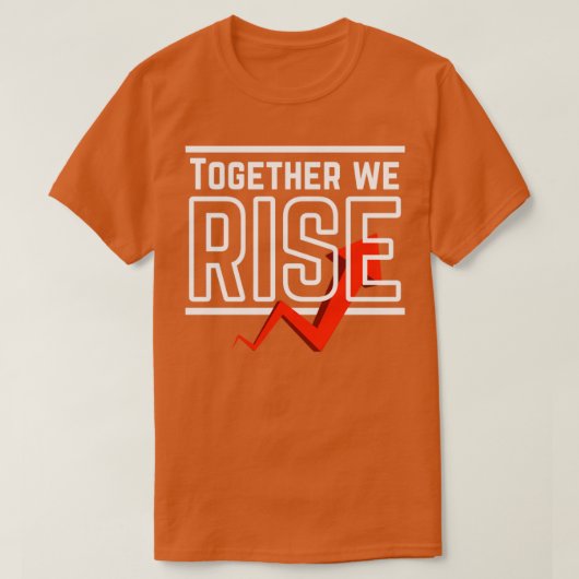 Samen stijgen we2 t-shirt (Design voorkant)