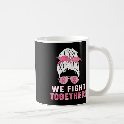 Samen strijden we tegen borstkanker koffiemok (Rechts)